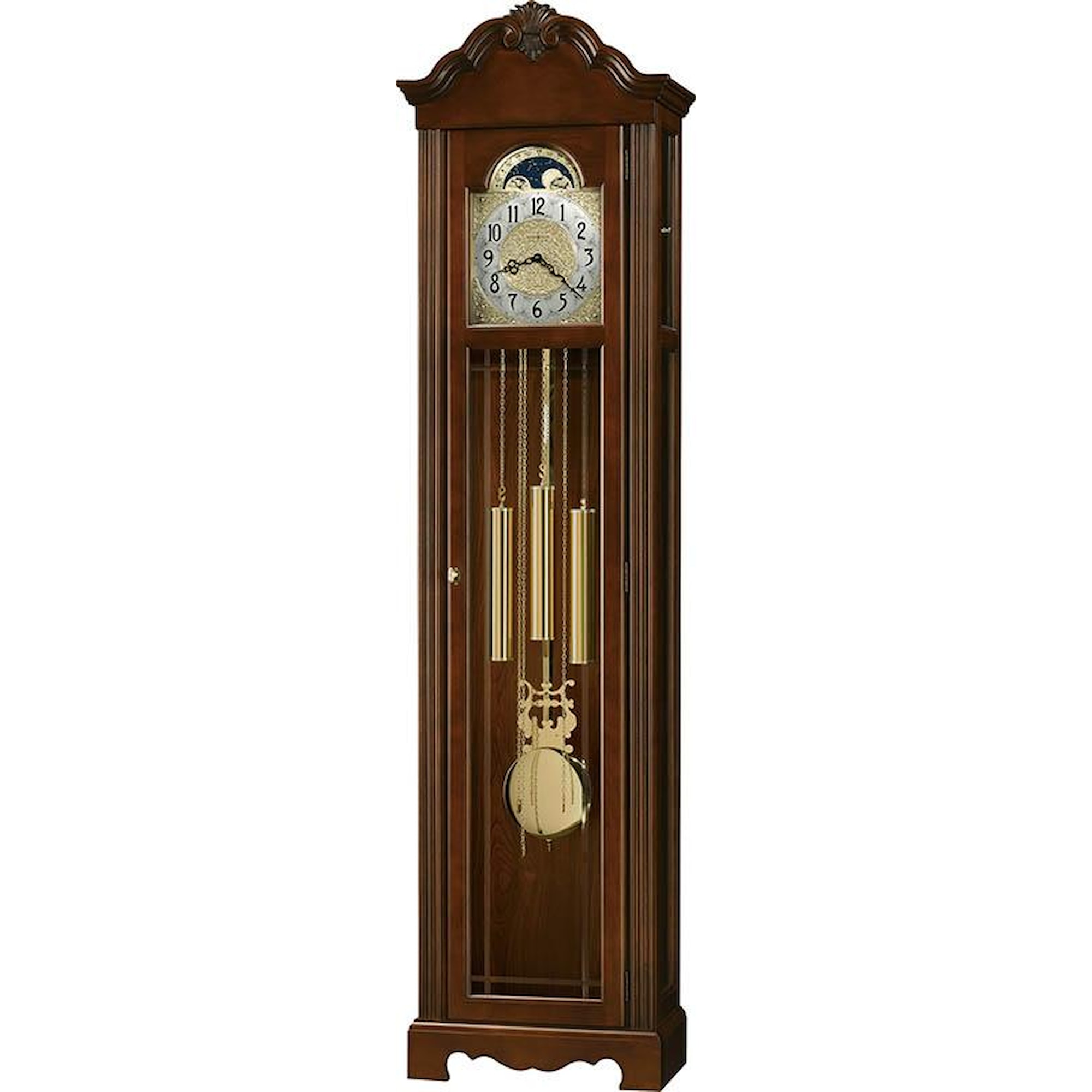 Howard Miller H10 Clocks 611176 Nicea Grandfather Clock with Carved